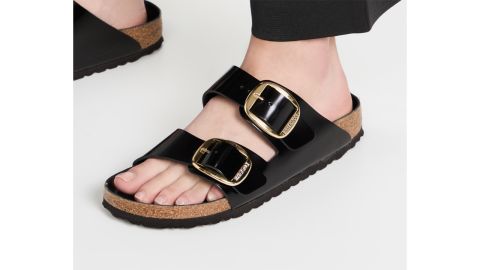 Birkenstock Arizona sandals with large buckle