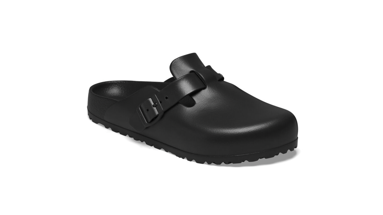 birkenstocks boston black