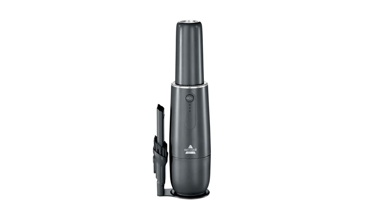 The Bissell AeroSlim 29869 handheld vacuum on a white background.