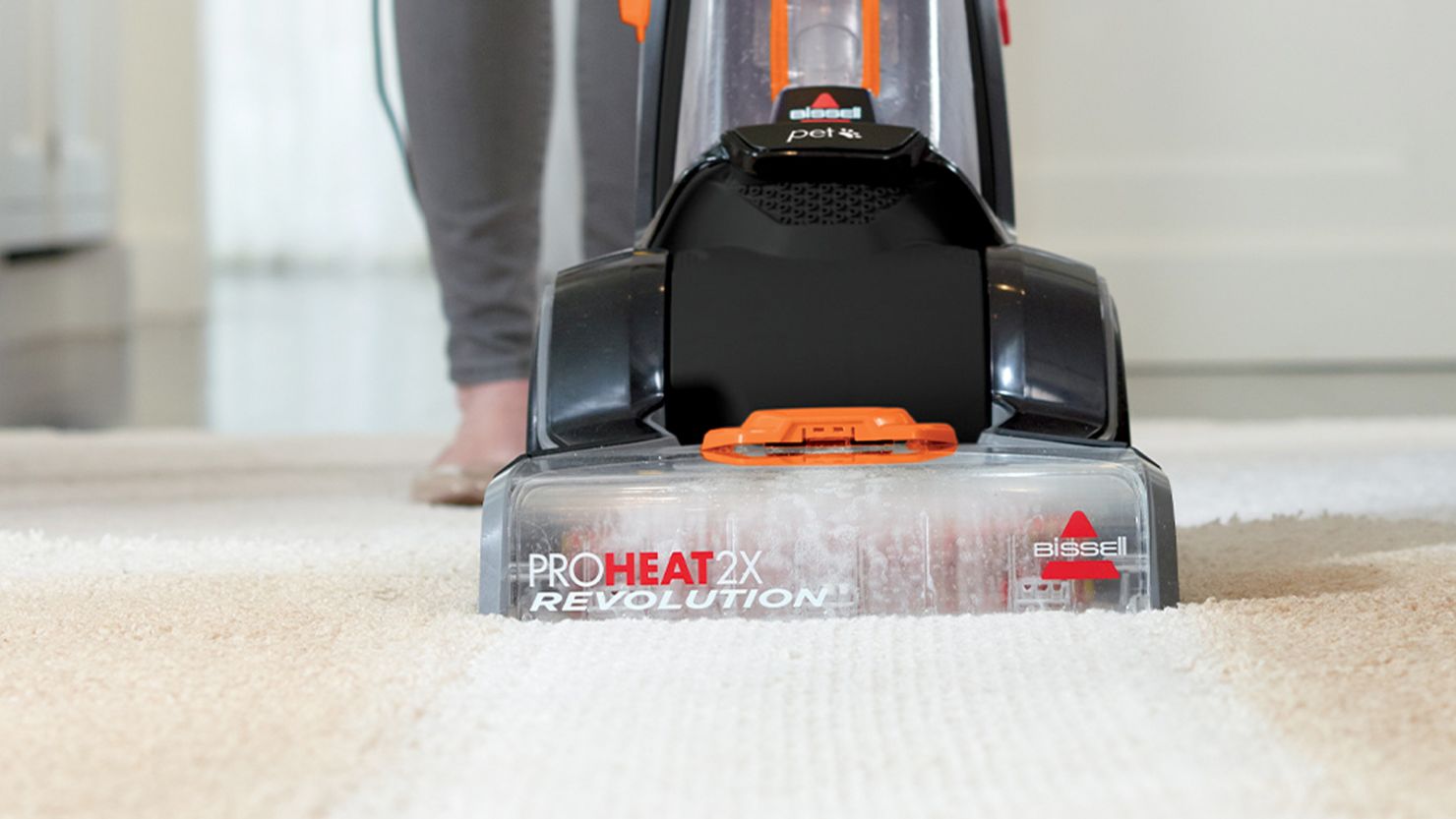 Bissell ProHeat Revolution 2X Pet Pro Deluxe Upright Deep Carpet