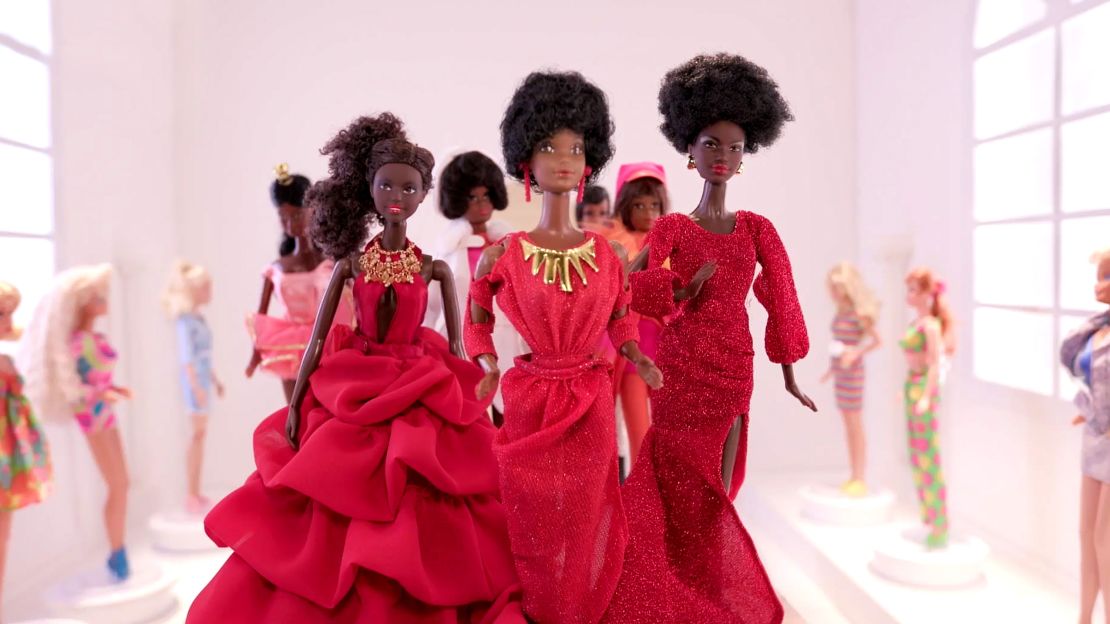 "Black Barbie."