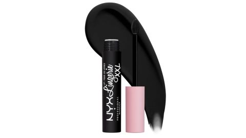 Nyx Lip Lingerie XXL Matte Liquid Lipstick in “Naughty Noir”