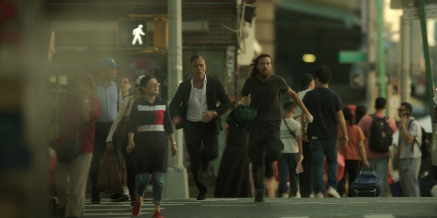 Jude Law, Jason Bateman in "Black Rabbit."