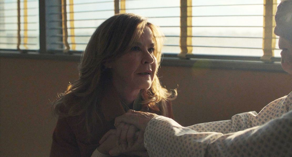 Linda Blair at the end of ‘The Exorcist: Believer’