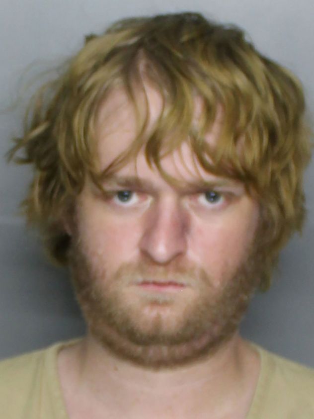 Blake Richard Hoover, 31, was arrested Monday and is facing charges for arson and criminal mischief.