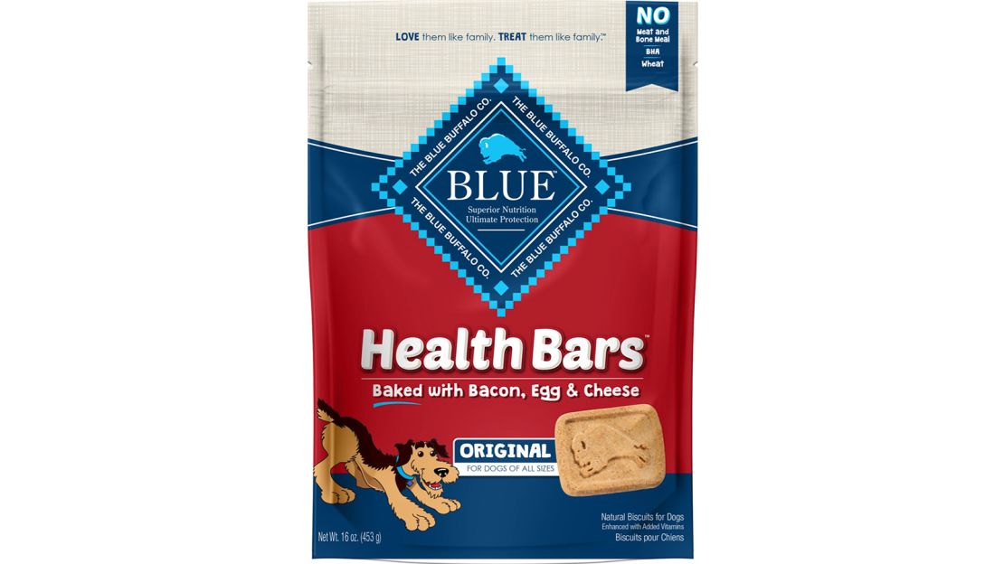 Blue Buffalo Health Bars Baked with Bacon, Egg & Cheese Dog Treats