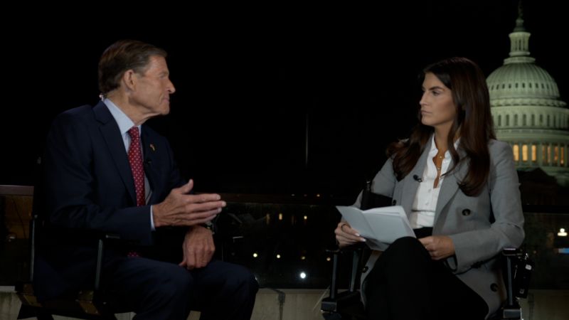 SEN. BLUMENTHAL REACTS TO TRUMP’S CALL FOR HIM TO BE INVESTIGATED