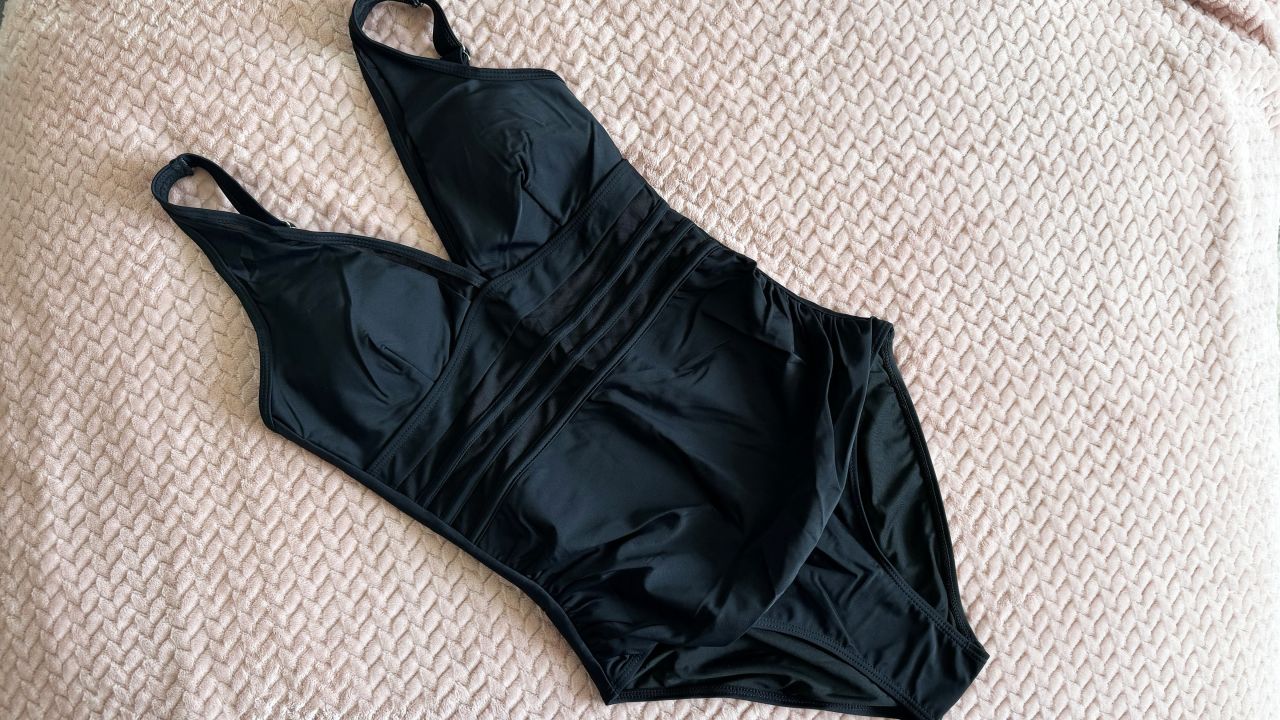 BMJL Tummy Control Swimsuit in black