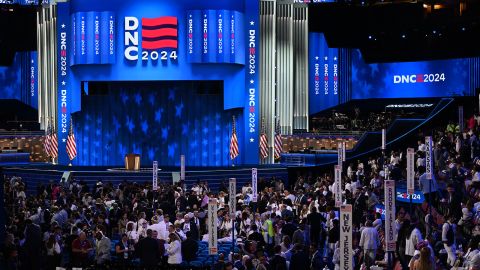 The 2024 Democratic National Convention in Chicago on August 22, 2024.