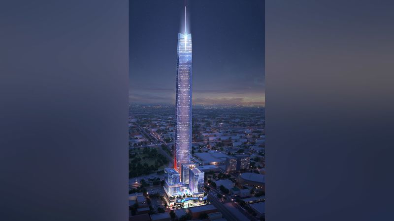 O segundo edifício mais alto da América pode não estar perto de Nova York