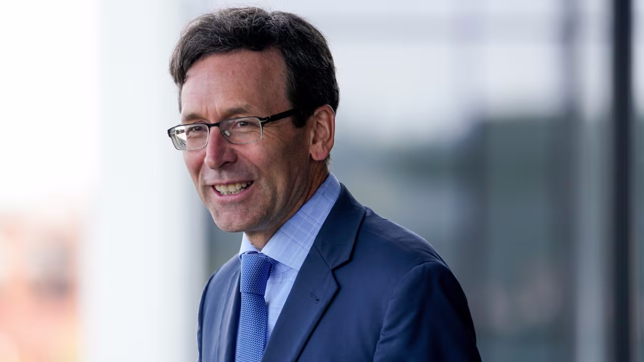 Washington Attorney General Bob Ferguson is pictured in Seattle on April 27, 2023.