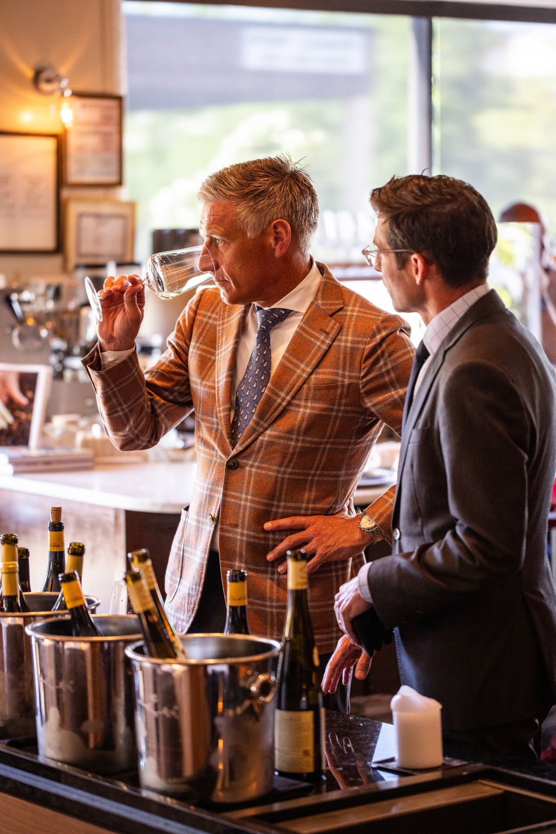 Bobby Stuckey, left, is a master sommelier and co-founder of Colorado’s Frasca Hospitality Group.