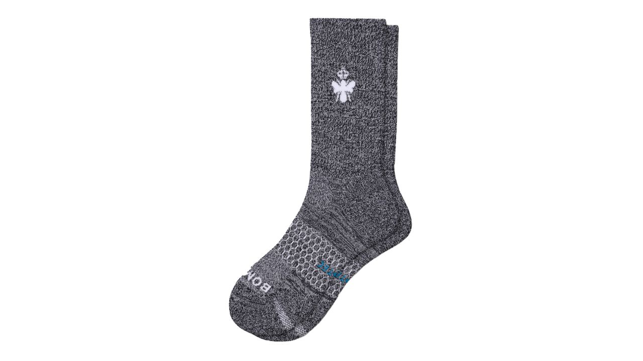Bombas Men's All-Purpose Performance Calf socks in charcoal marl