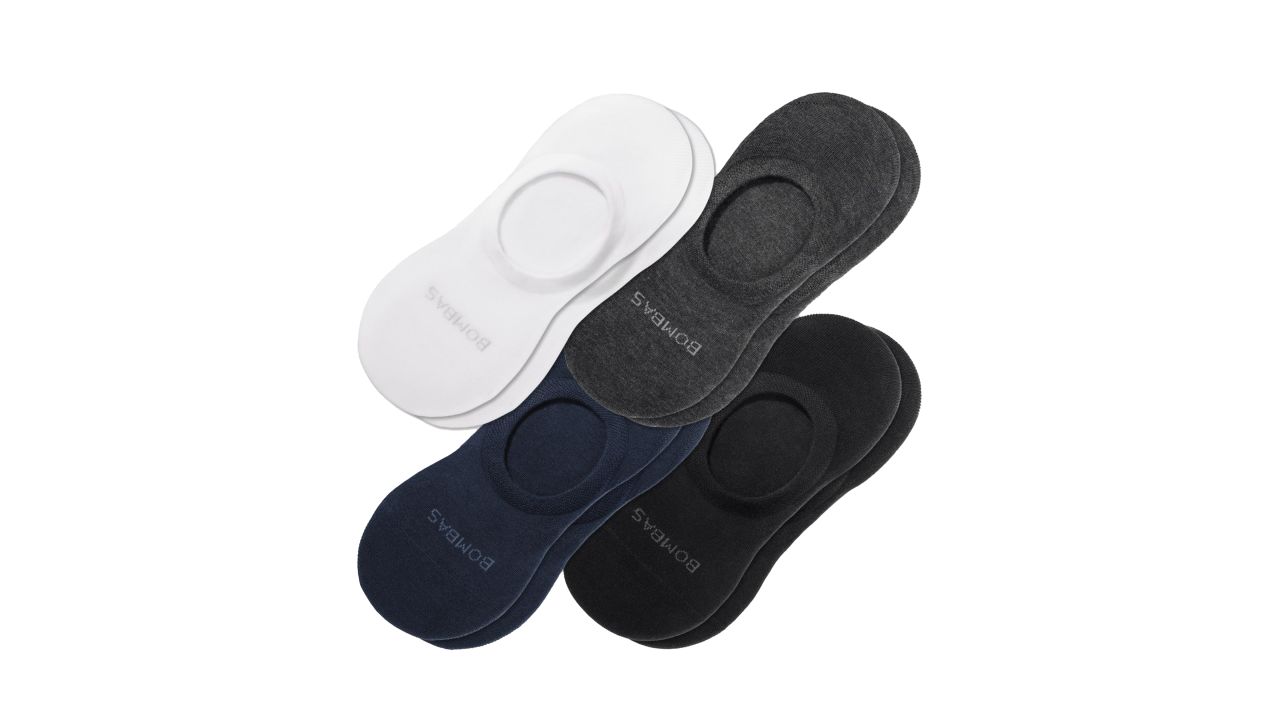 bombas men's no-show socks