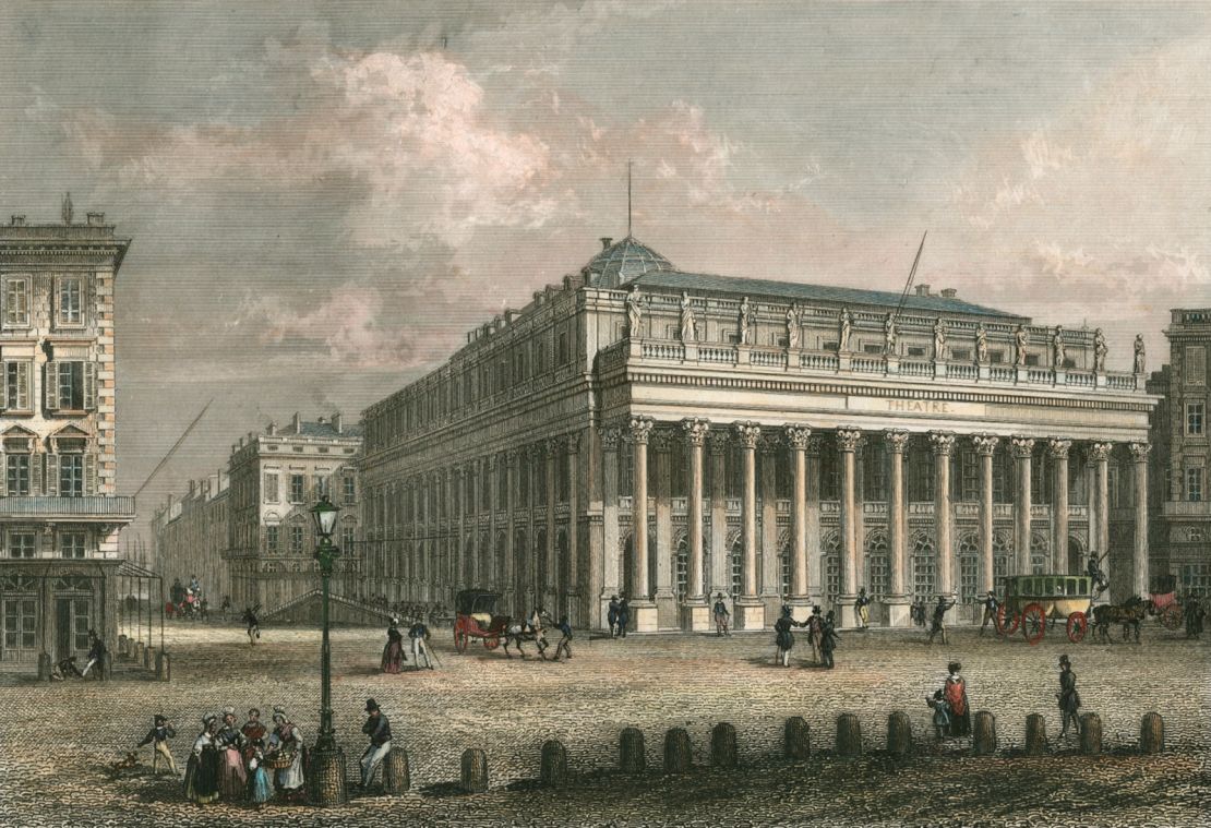 The Grand Théâtre in Bordeaux, France.