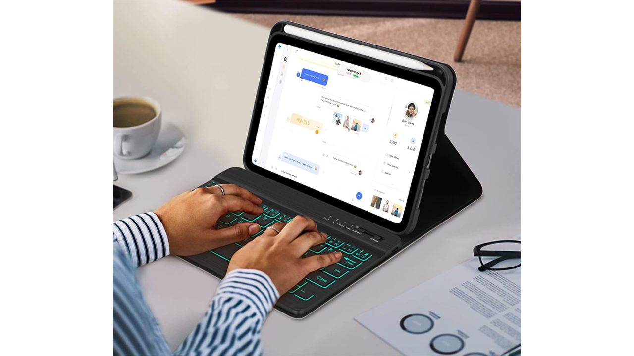 Boriyuan iPad Mini 6 Keyboard Case