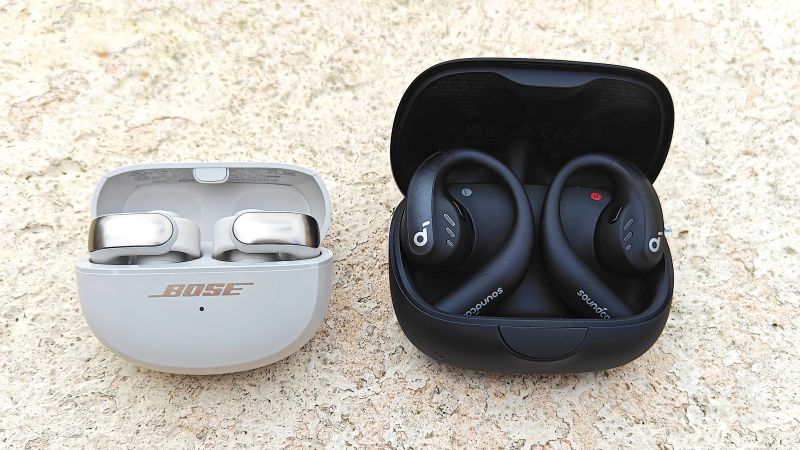 Bose Open Earbuds Ultra vs. Anker Soundcore AeroFit Pro | CNN ...