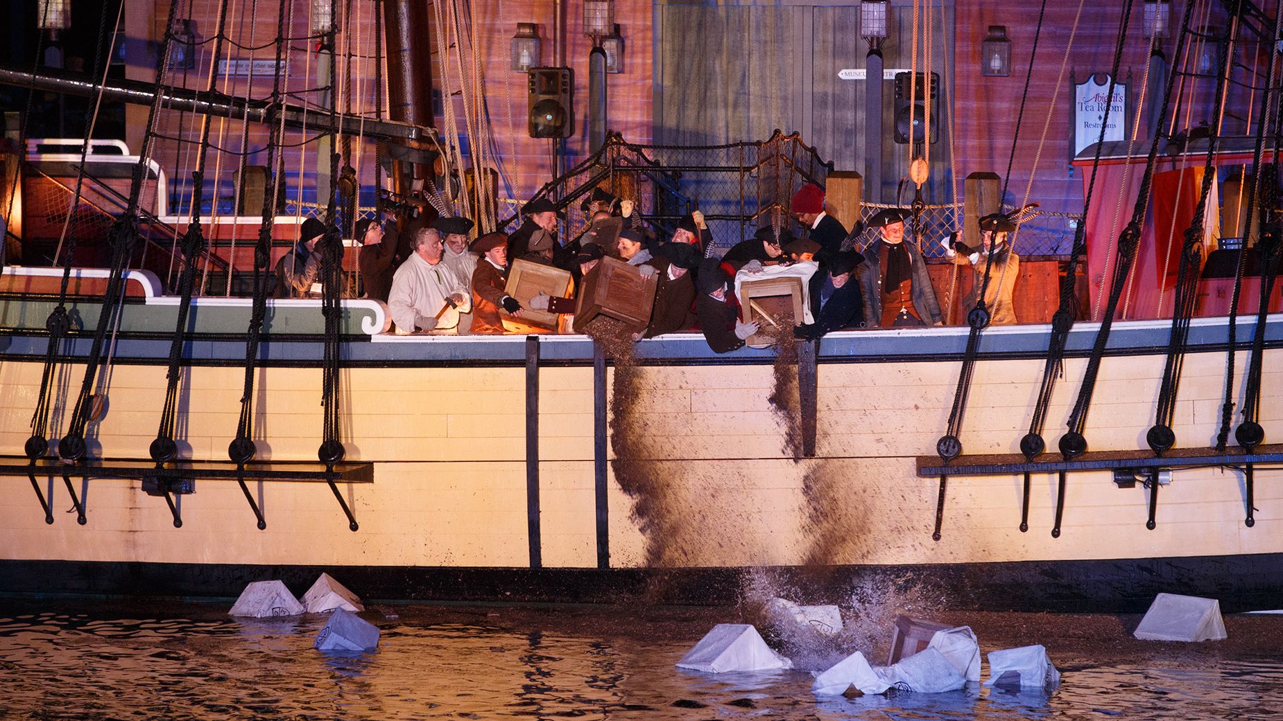 Boston Tea Party 250th anniversary: City to re-enact key moment in ...