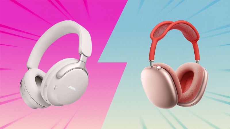 Bose QuietComfort Ultra Headphones vs. Apple AirPods Max CNN