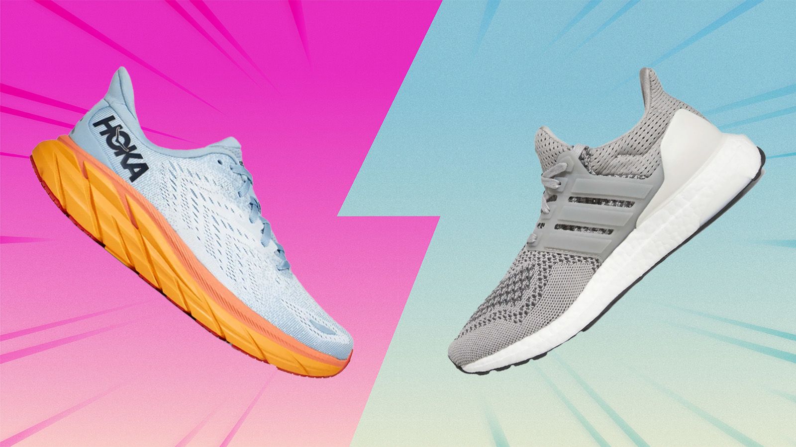 Te magnifiek onaangenaam Adidas Ultraboost vs. Hoka Clifton running shoes | CNN Underscored