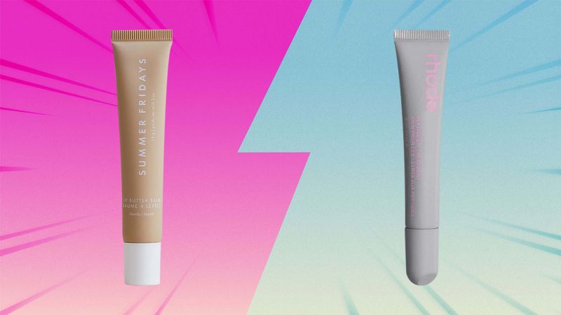 Summer Fridays Lip Butter Balm vs. Rhode Peptide Lip Treatment