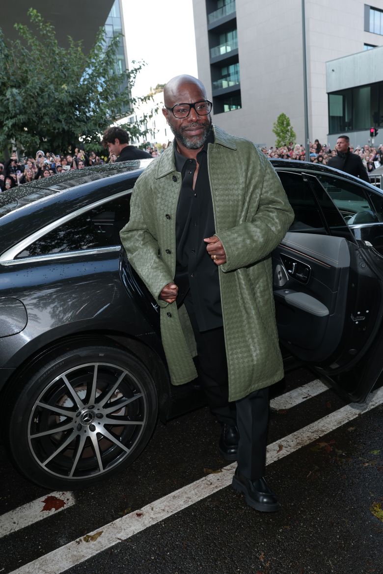 ... and the British artist Steve McQueen, who created the music soundtrack for the show.