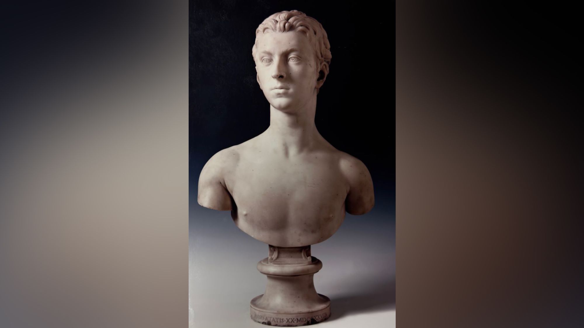 The 18th-century Bouchardon Bust was used to keep a shed door open in Scotland in the 1990s.