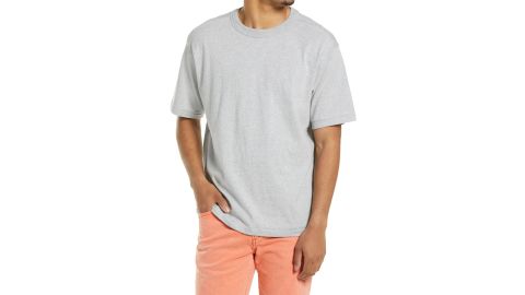 BP. Solid Cotton Crewneck T-Shirt