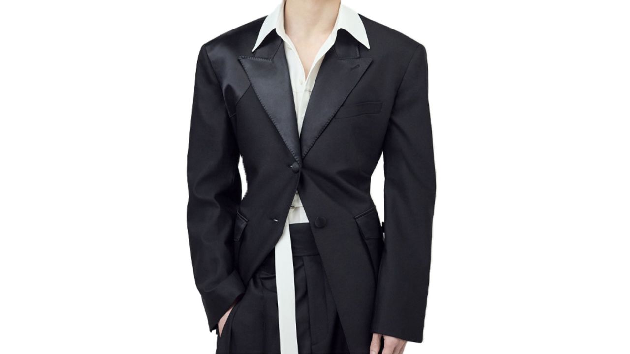 BR x Peter Do Tuxedo Utility Blazer