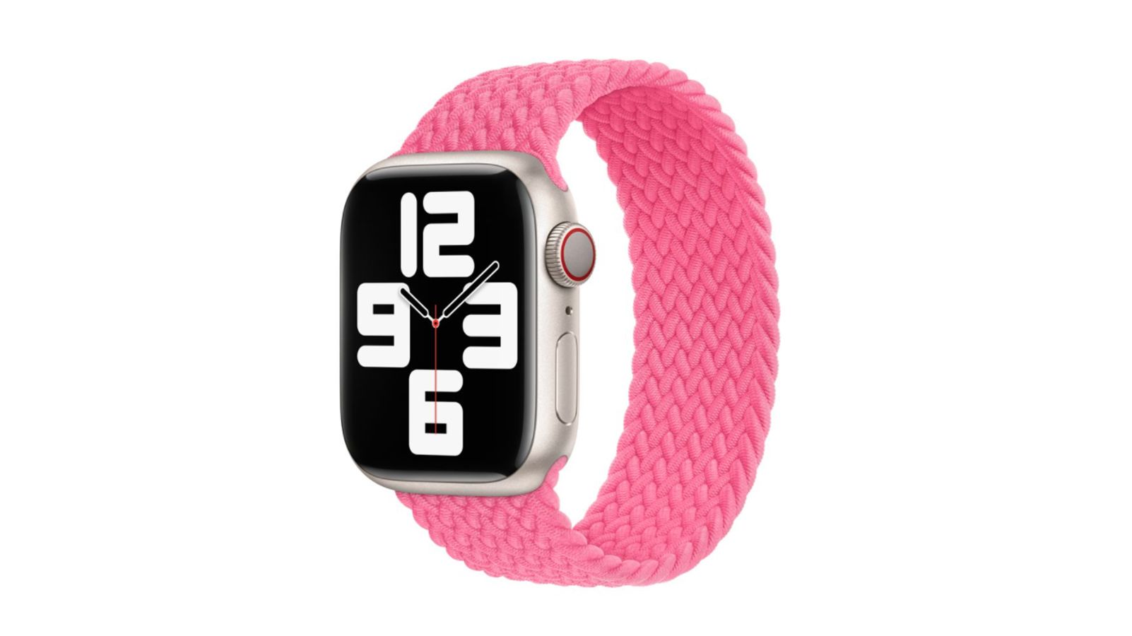 Black White Pink Color Blocks Apple Watch Band by speckled