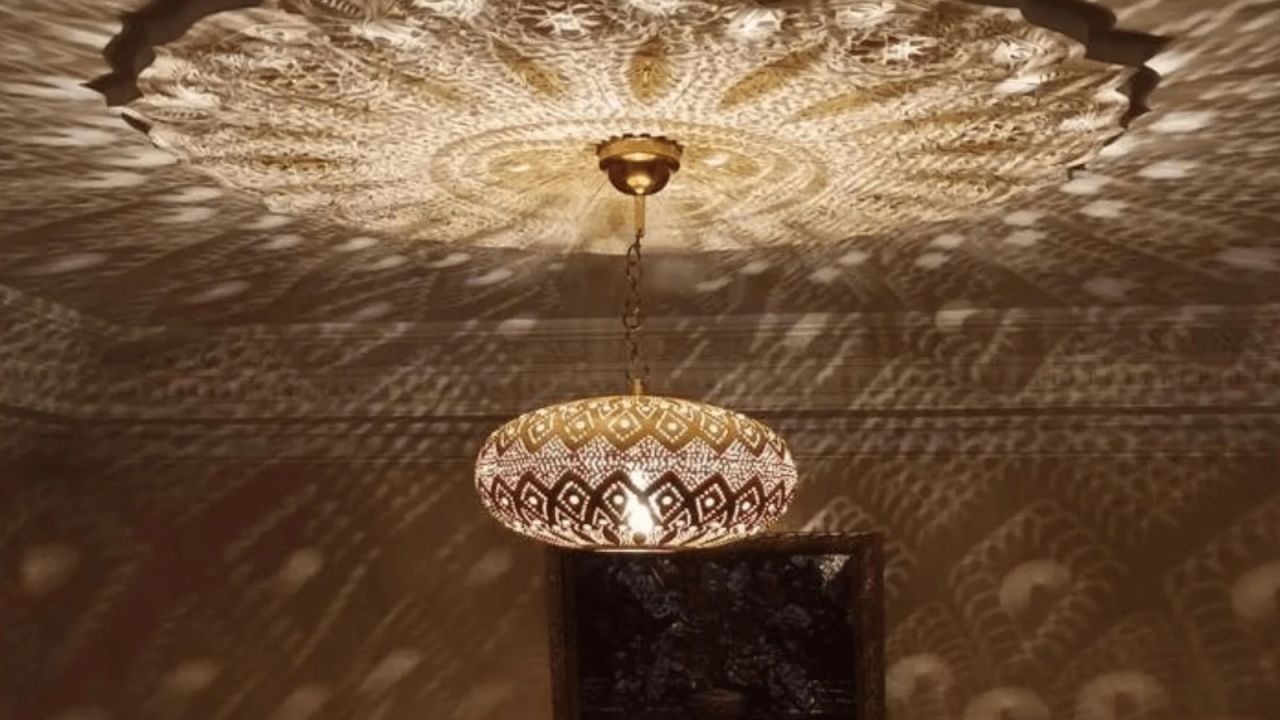 Brass Pendant Hanging Moroccan Lamp.jpg