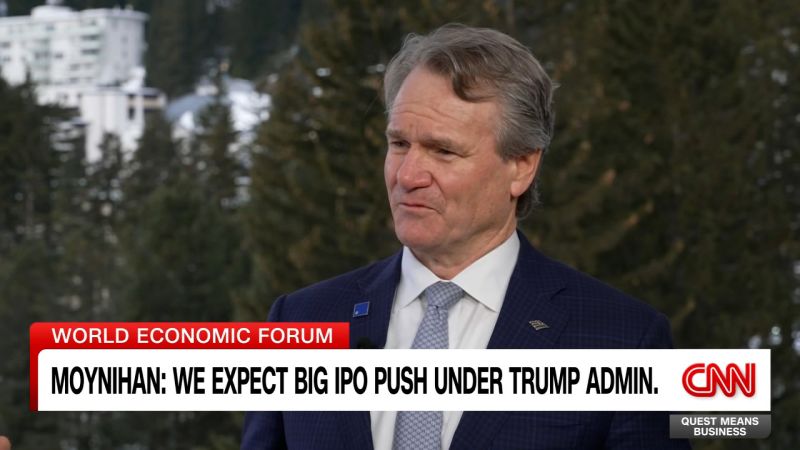 Bank of America CEO Expects to See an Increase in IPOs