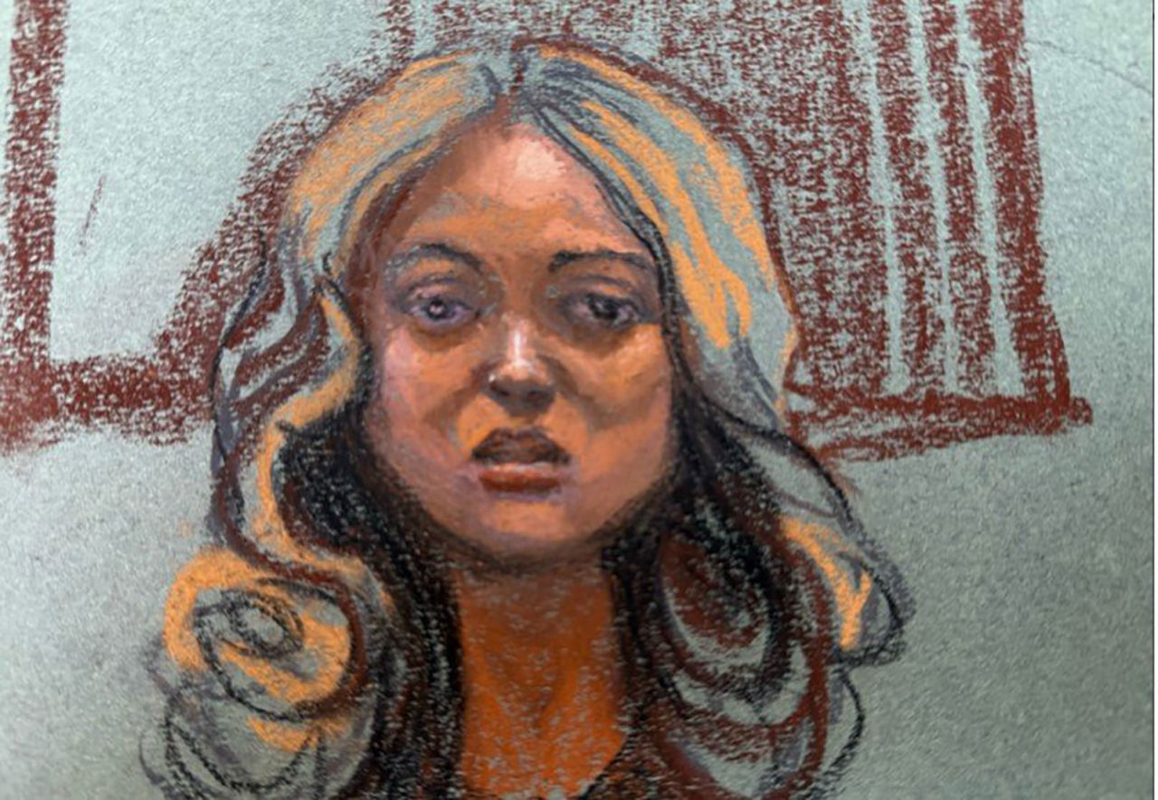 Bryana Bongolan, a friend of Cassie Ventura, testifies yesterday.