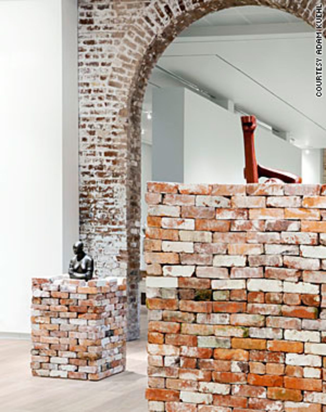 Bricks provide a foundation