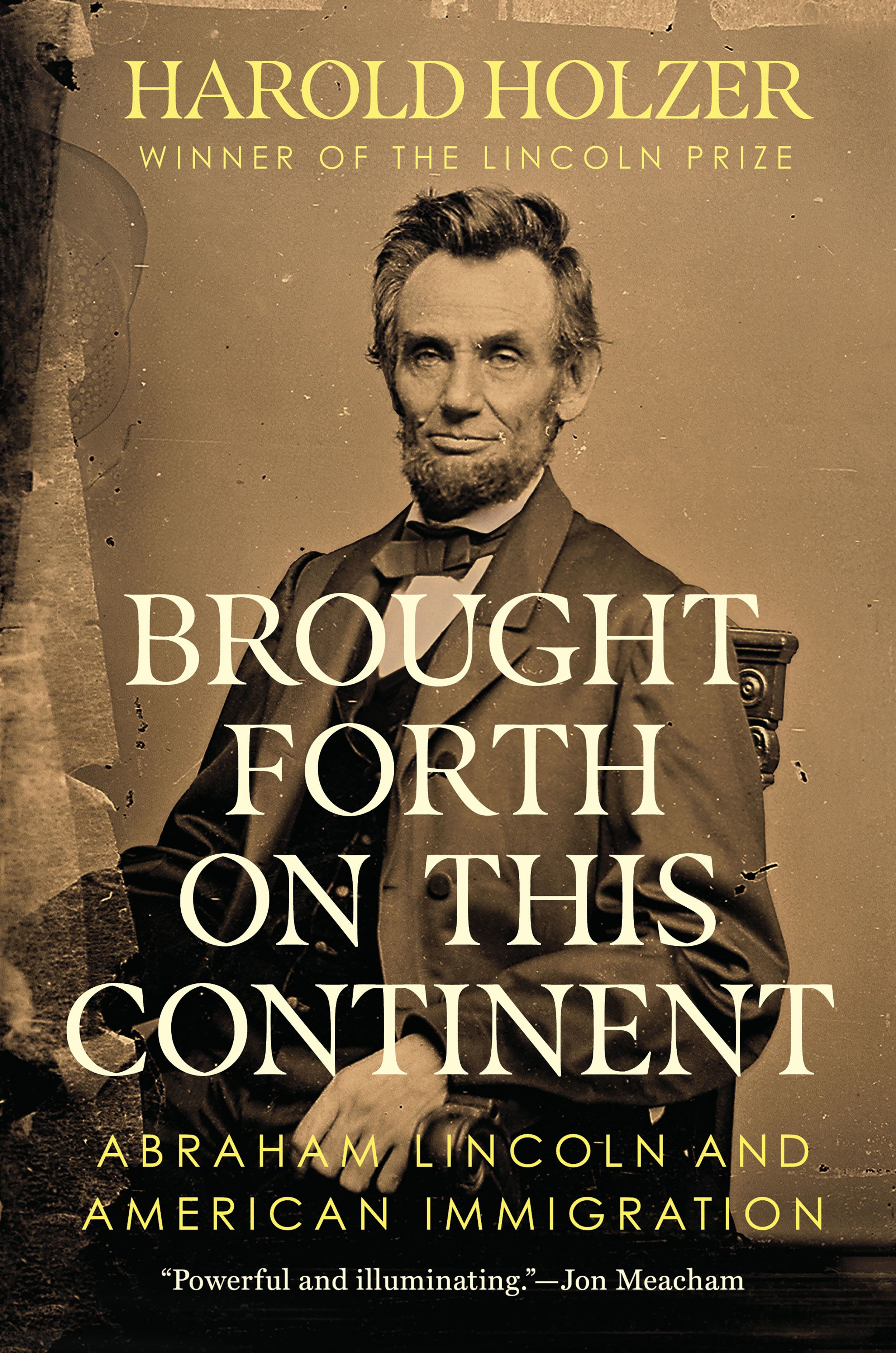 New Harold Holzer book explores Abraham Lincoln's immigration