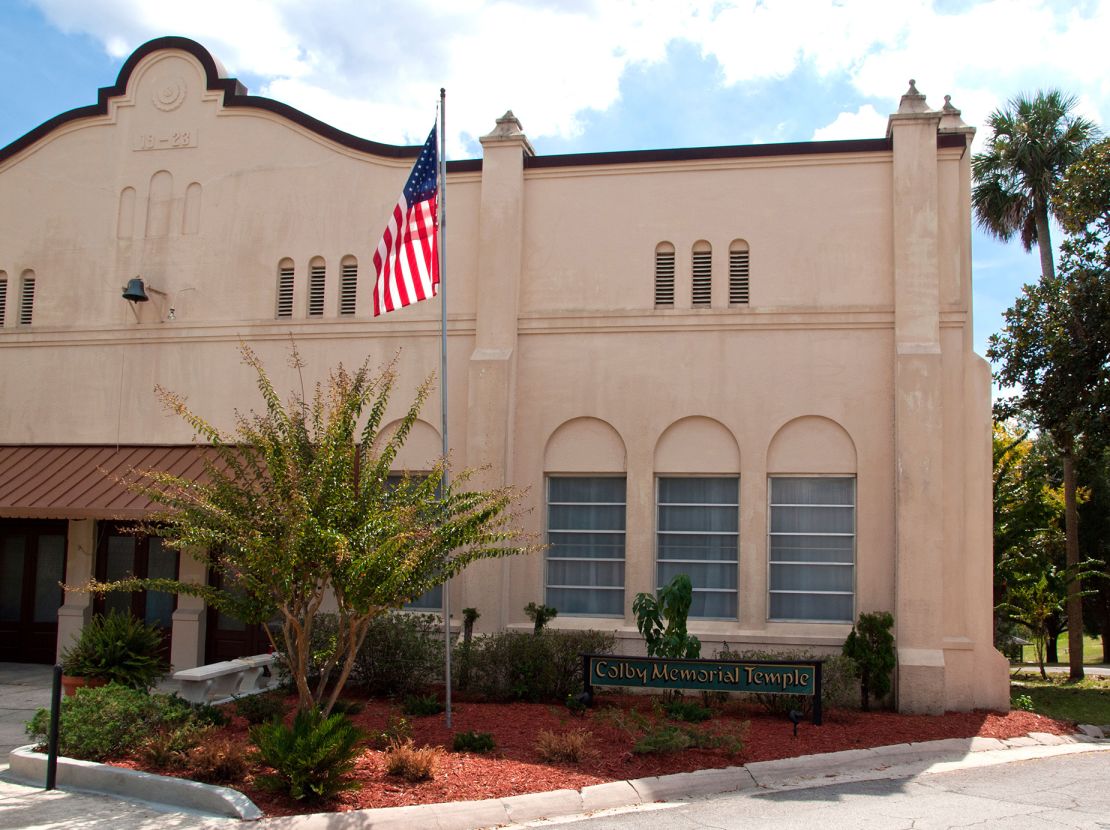 Colby Memorial Temple at Southern Cassadaga Spiritualist Camp hosts a Sunday service and adult Sunday school. At Sunday school, reverends, mediums and healers share their knowledge on a topic related to Spiritualism.