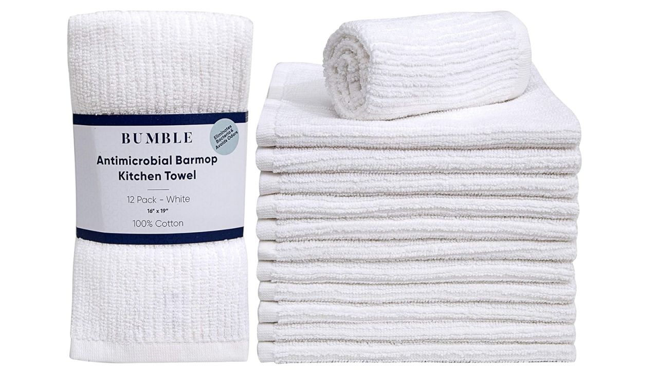 Bar Mop Towels vs. Kitchen Towels: There's a Spot for Both in