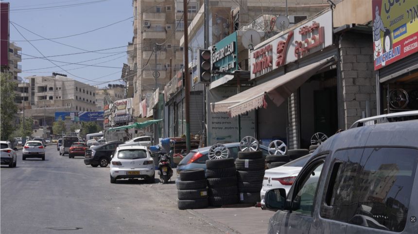 The bustling city of Al Eizariya is 