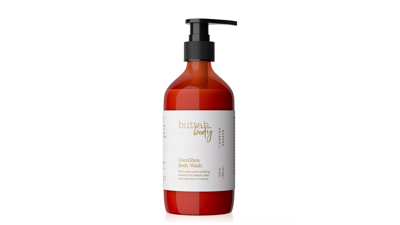 Bottle of buttah skin body wash