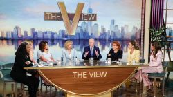 Former President Joe Biden and first lady Jill Biden are guests on “The View” airing on Thursday, May 8.