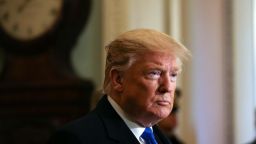 In this March 2019 photo, then-President Donald Trump visits the US Capitol in Washington, DC.