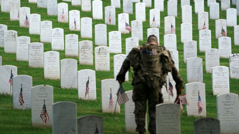 Biden to mark Memorial Day with speech at Arlington National Cemetery