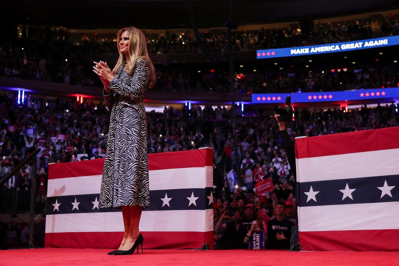 Melania Trump in New York on October 27.