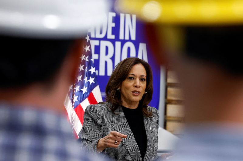 Harris Highlights Clear Contrast with Trump in Fiery Rally Speech on Democracy and Unity