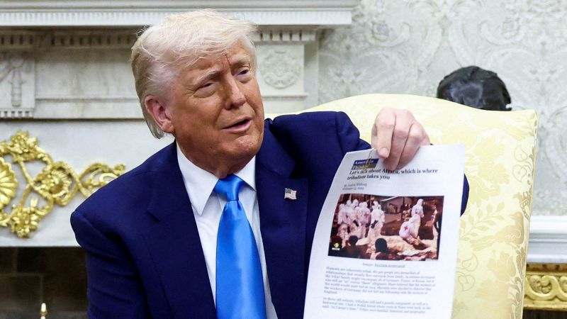 Trump’s image of dead ‘white farmers’ came from Congo, not South Africa