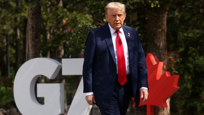 Fact check: At G7, Trump makes false claims about Trudeau, Ukraine and immigration