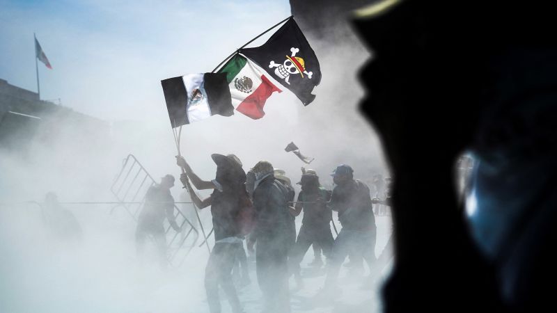 Thousands protest crime and corruption in Mexico City as ‘Gen Z’ protests gain momentum