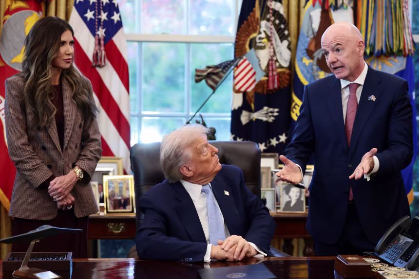 Trump muses about what it would take to strip US World Cup host cities of games just months before the tournament kicks off