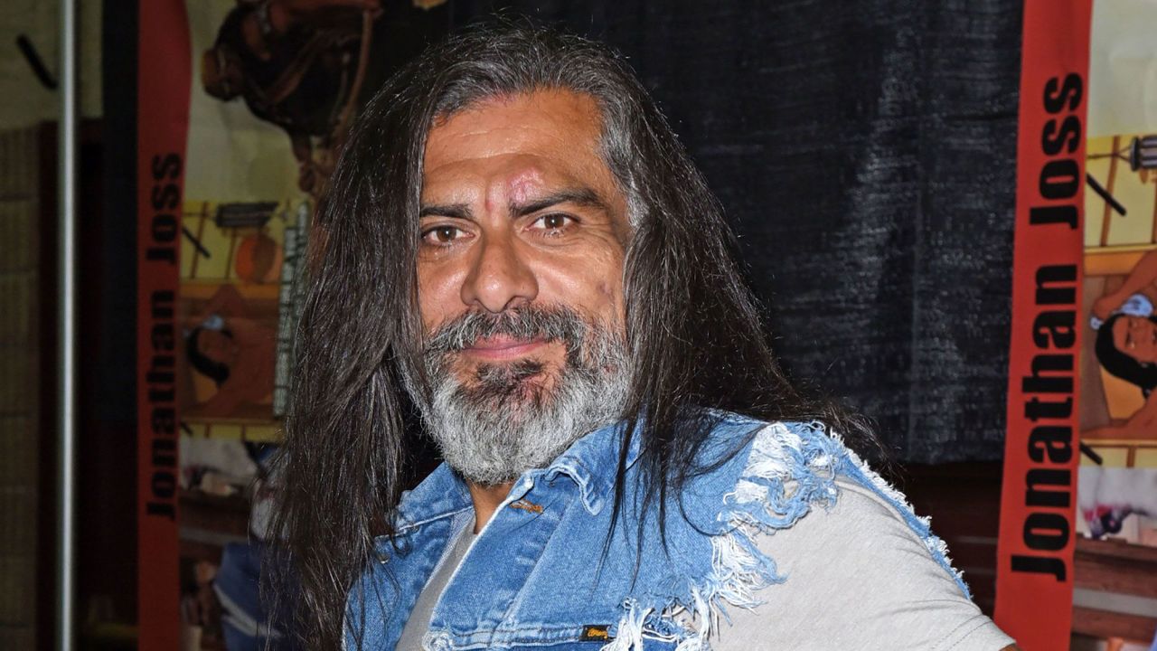 Jonathan Joss at the Smoky Mountain Fan Fest at the Gatlinburg Convention Center in Gatlinburg, Tennessee, on July 31, 2021.