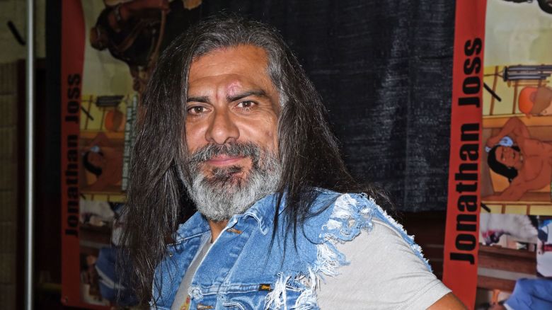 Jonathan Joss at the Smoky Mountain Fan Fest at the Gatlinburg Convention Center in Gatlinburg, Tennessee, on July 31, 2021.